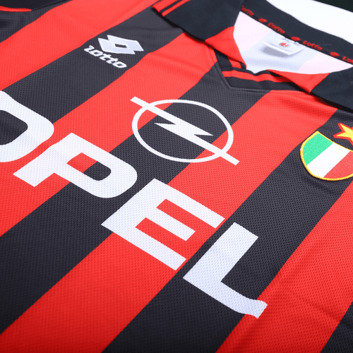 #18 Baggio Maglia Retro AC Milan Home 1996/97