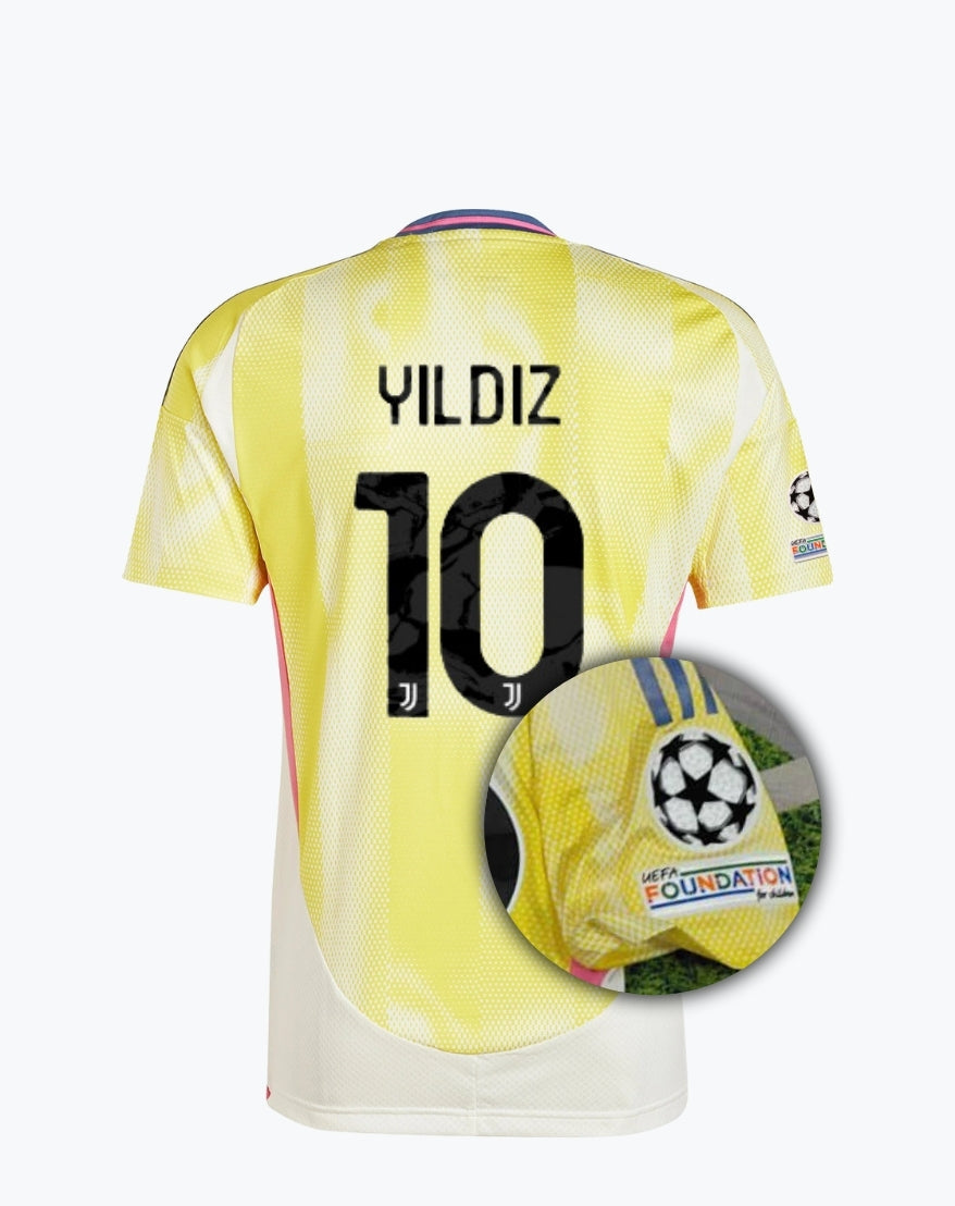 Maglia Juventus Away #10 YILDIZ 24/25