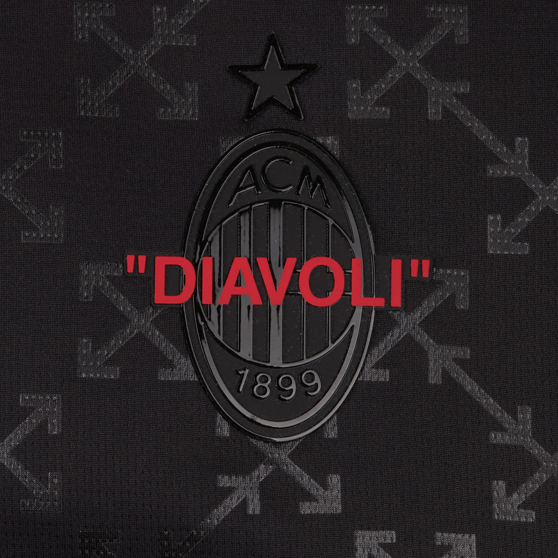 Maglia AC Milan Black x Off-White 24/25