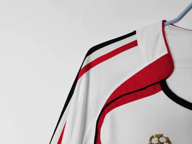 #22 Kaká Maglia Retro AC Milan Away Manica Lunga UCL Finale 2006/07