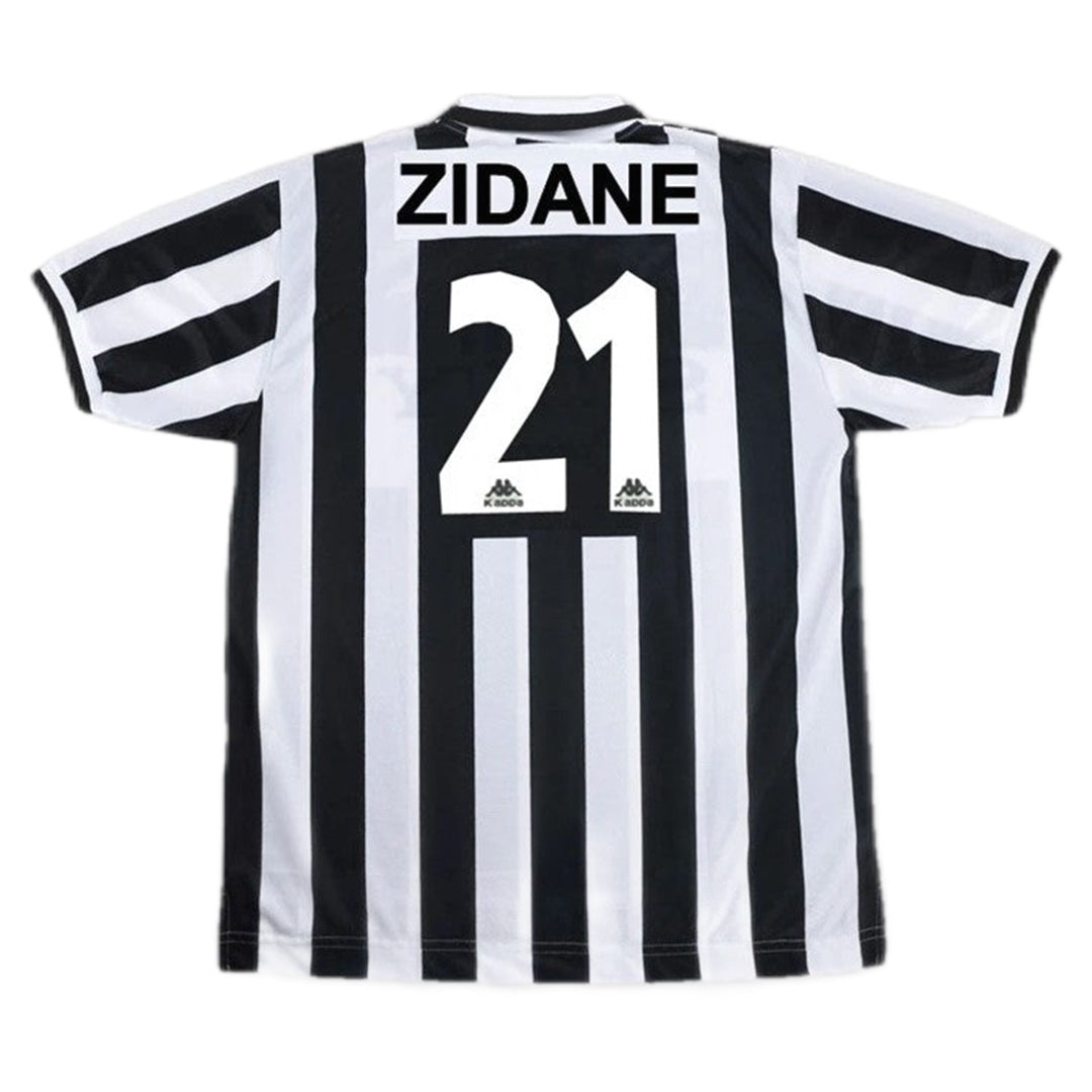 Maglia Retro Juventus Home Zidane #21 1996/97