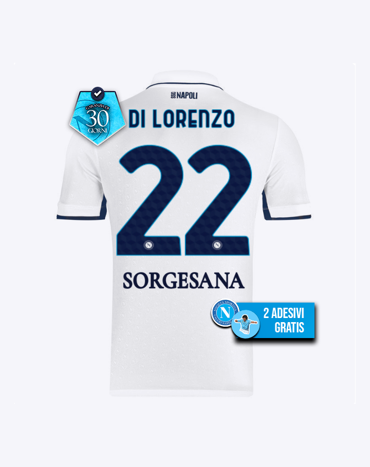 #22 DI LORENZO Maglia Napoli Away 24/25