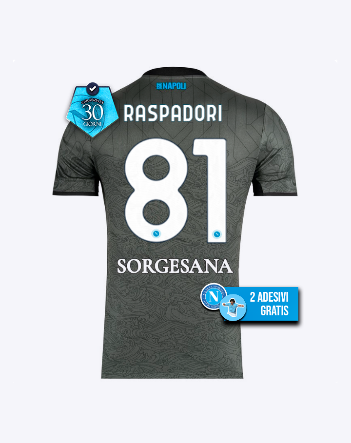 #81 RASPADORI Maglia Napoli Third 24/25