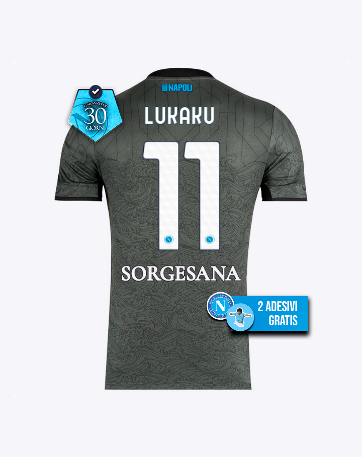 #11 LUKAKU Maglia Napoli Third 24/25