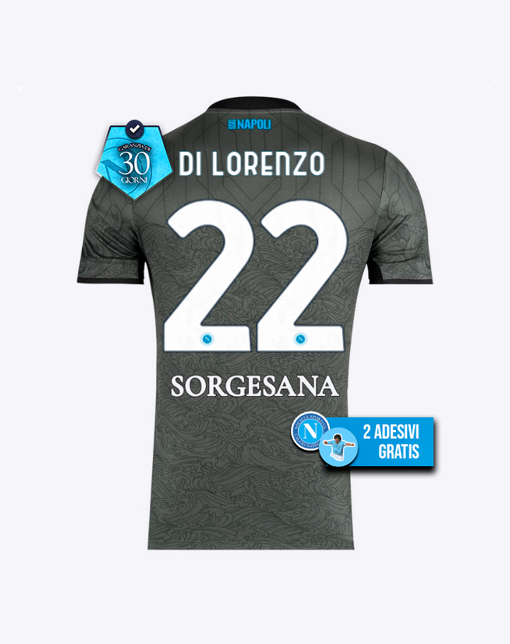#22 DI LORENZO Maglia Napoli Third 24/25