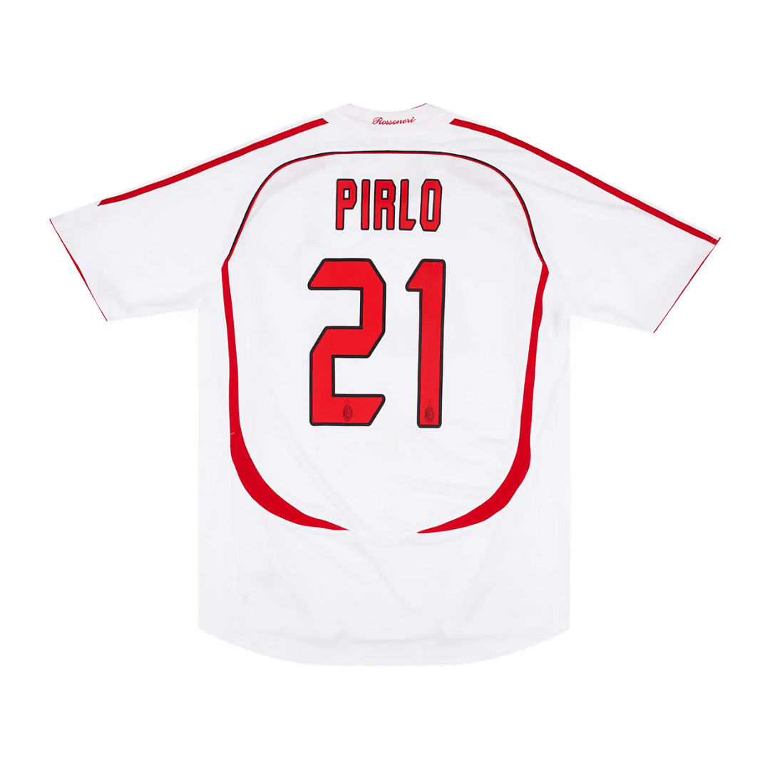 #21 Pirlo Maglia Retro AC Milan Away 2007/08 - UCL Finale
