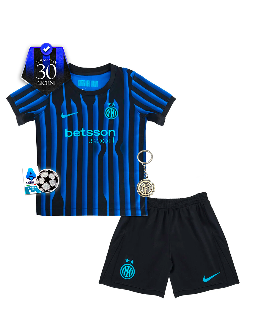 Kit Inter Milan Bambino Home 25/26