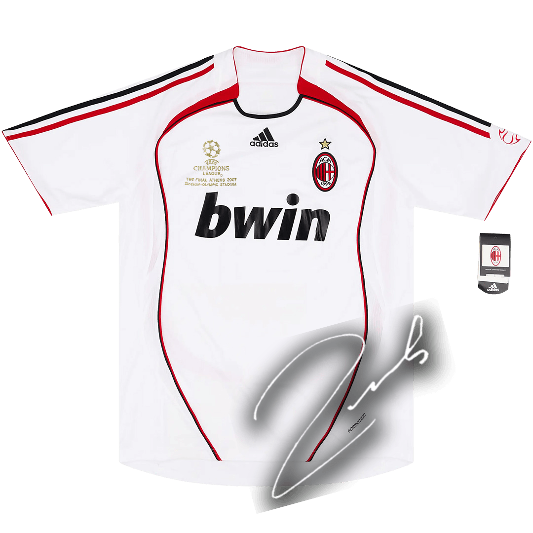 #21 Pirlo Maglia Retro AC Milan Away 2007/08 - UCL Finale