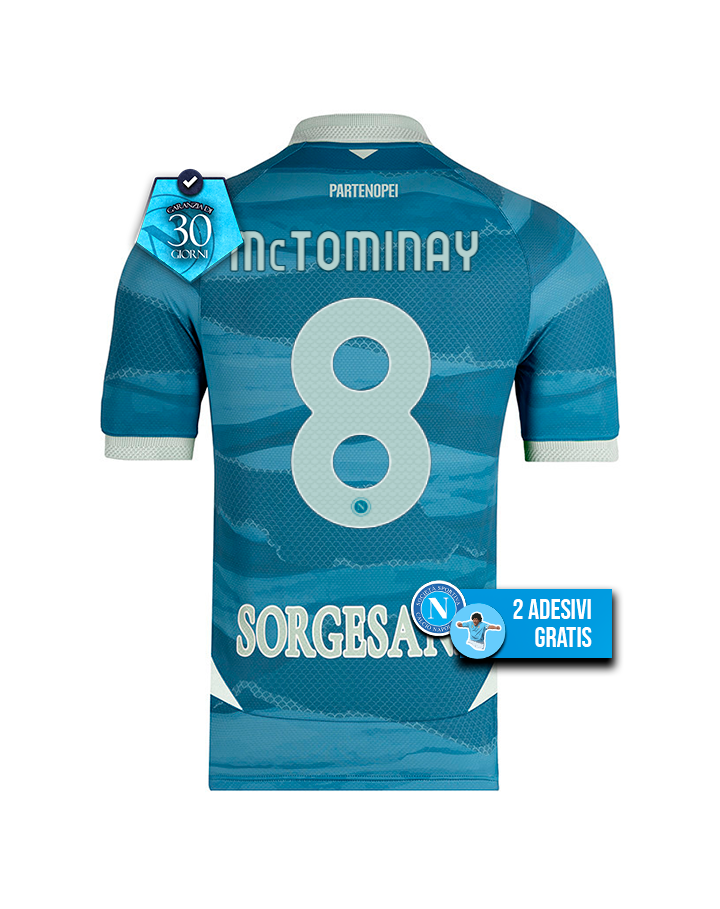 #8 MCTOMINAY Maglia Napoli Partenope Limited Edition