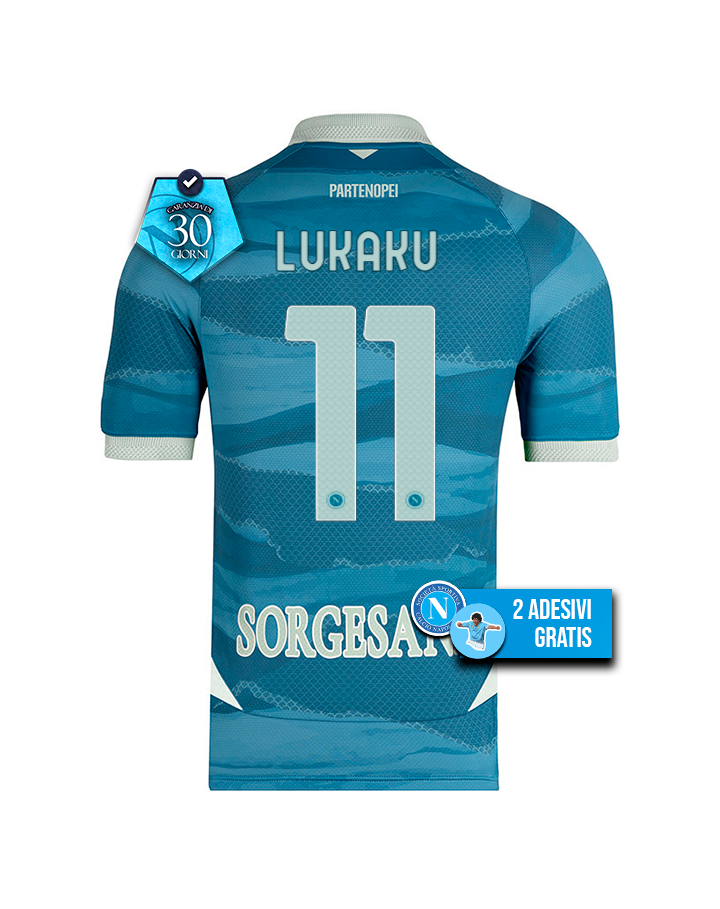 #11 LUKAKU Maglia Napoli Partenope Limited Edition