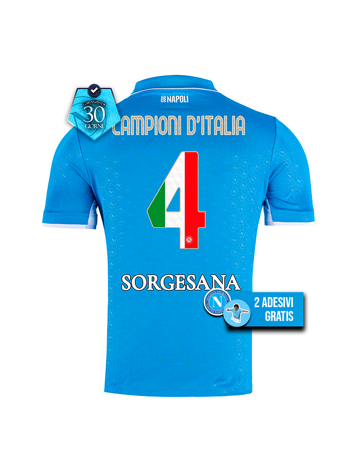 Maglia Napoli Campioni D'Italia Home 24/25
