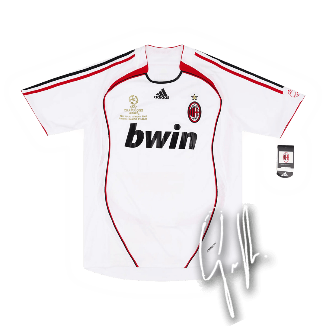 #8 Gattuso Maglia Retro AC Milan Away 2007/08 - UCL Finale