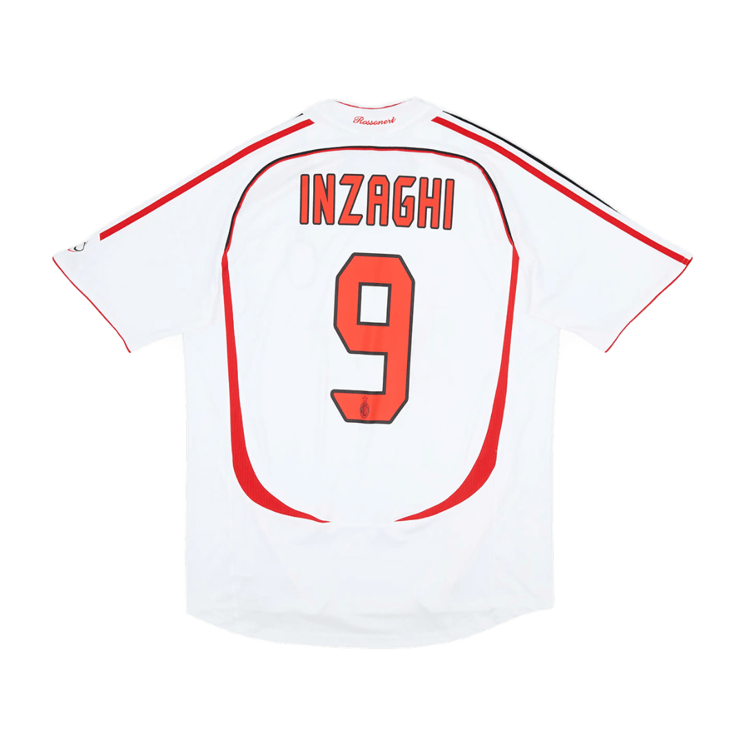 #9 Inzaghi Maglia Retro AC Milan Away 2007/08 - UCL Finale