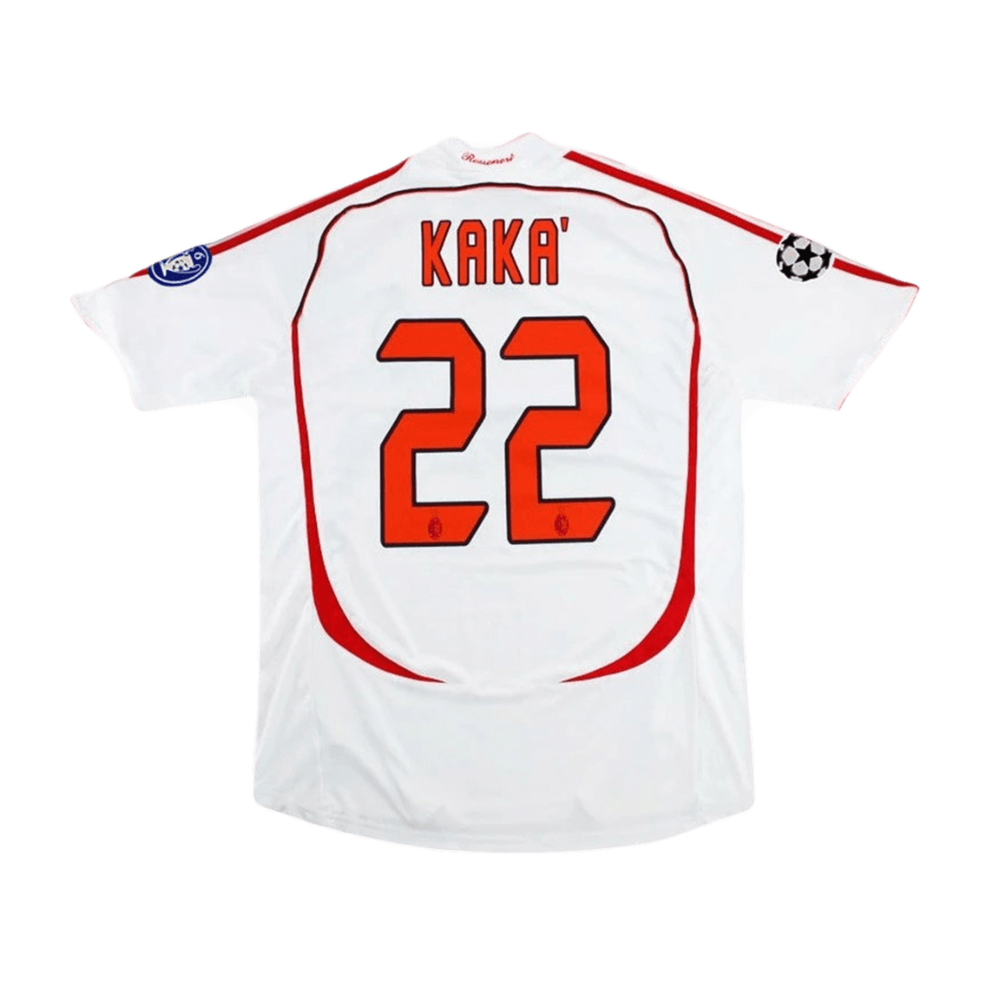 22# Kaká Maglia Retro AC Milan Away UCL Finale 2006/07