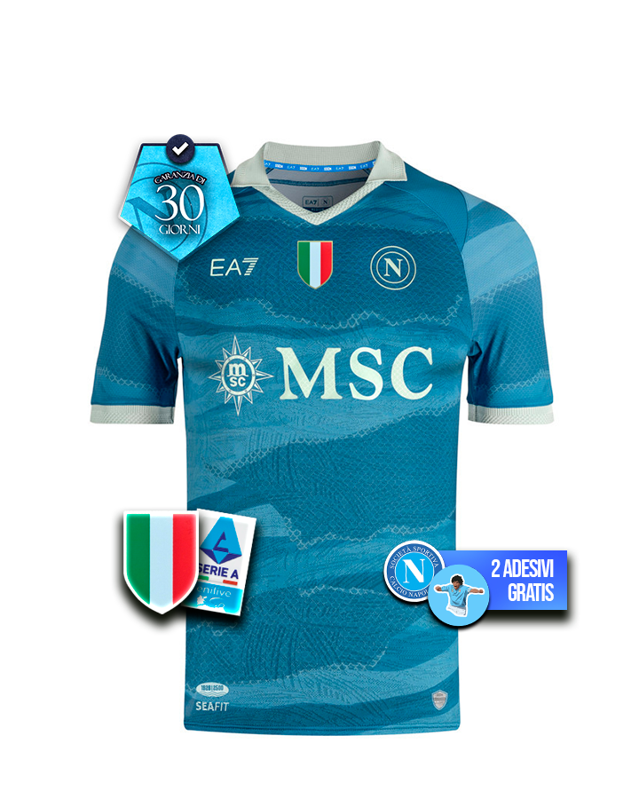 Maglia Napoli Partenope Limited Edition + Scudetto
