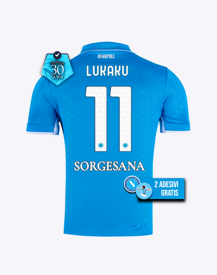 #11 LUKAKU Maglia Napoli Home 24/25