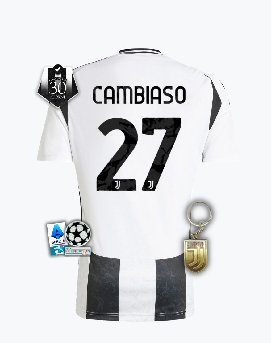 Maglia Juventus Home #27 CAMBIASO 24/25