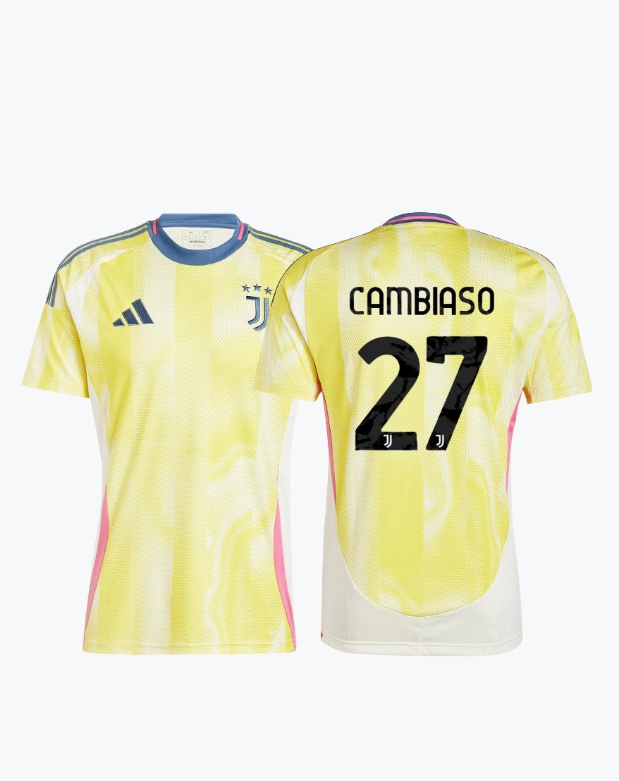 Maglia Juventus Away #27 CAMBIASO 24/25