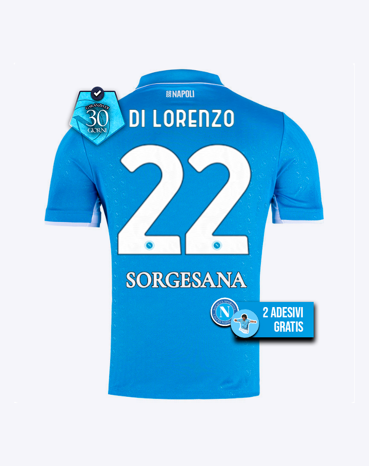 #22 DI LORENZO Maglia Napoli Home 24/25